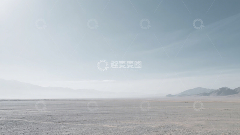 高清大图下载【趣麦麦图】荒漠平原远景摄影图