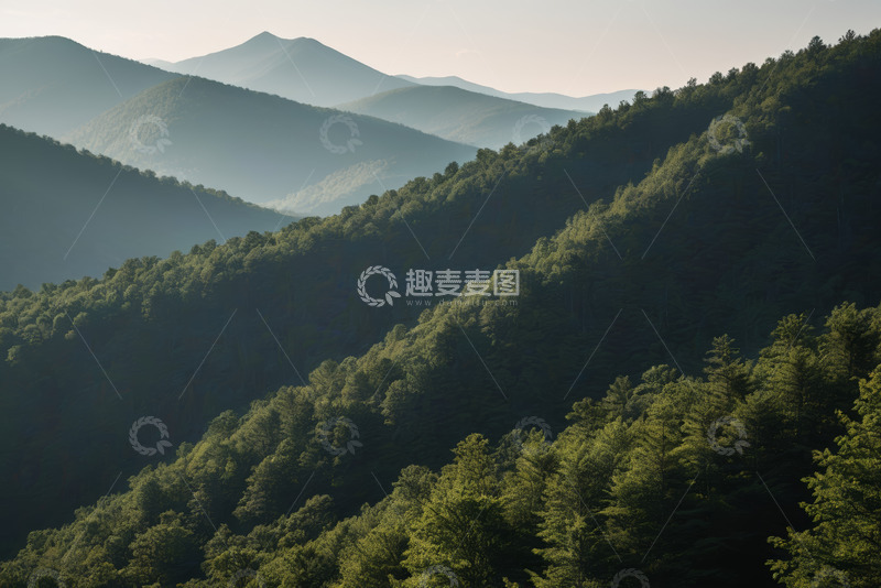 高清大图下载【趣麦麦图】山林绿色自然景观