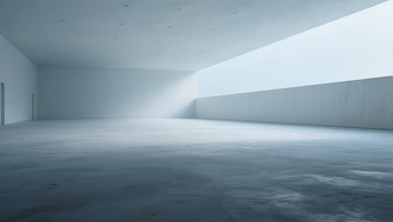 极简空旷现代室内空间