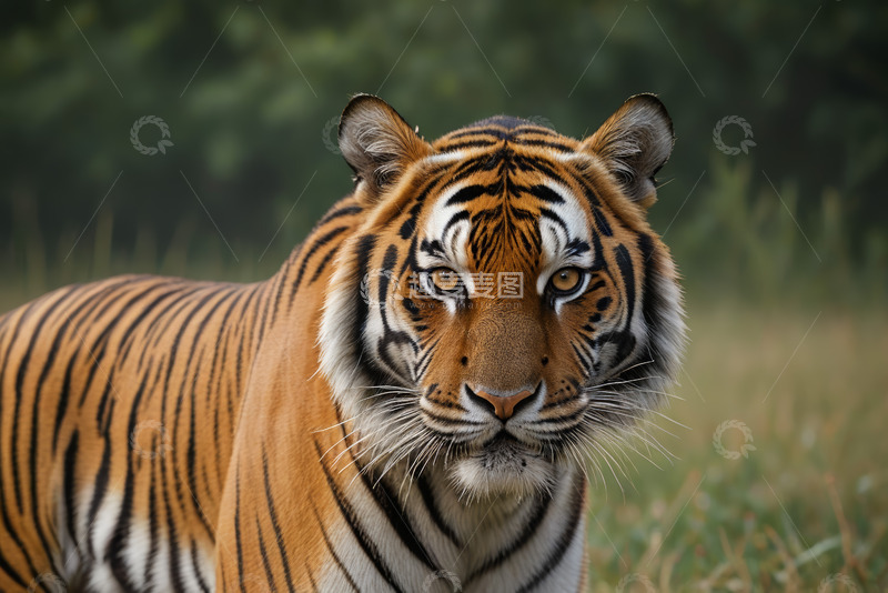 高清大图下载【趣麦麦图】老虎野外特写