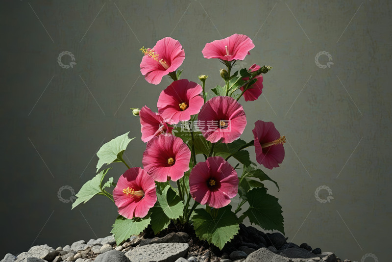 高清大图下载【趣麦麦图】粉红色花朵特写