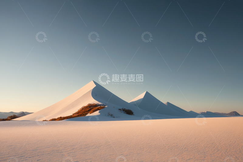 高清大图下载【趣麦麦图】沙漠沙丘自然风光