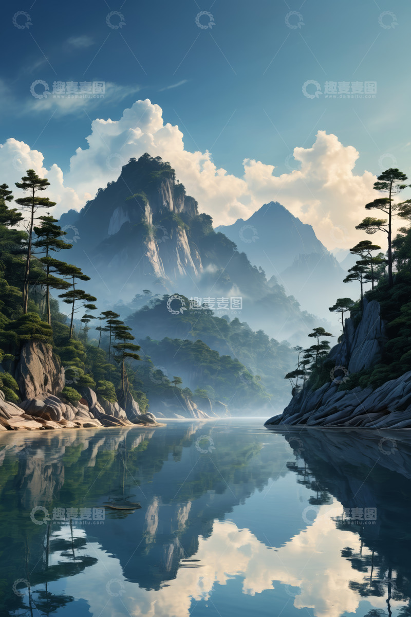 高清大图下载【趣麦麦图】山水自然风景