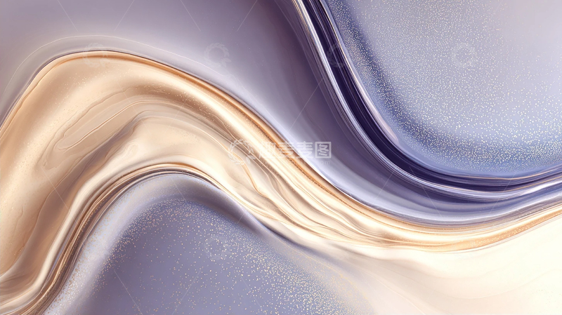 高清大图下载【趣麦麦图】流动的色彩艺术