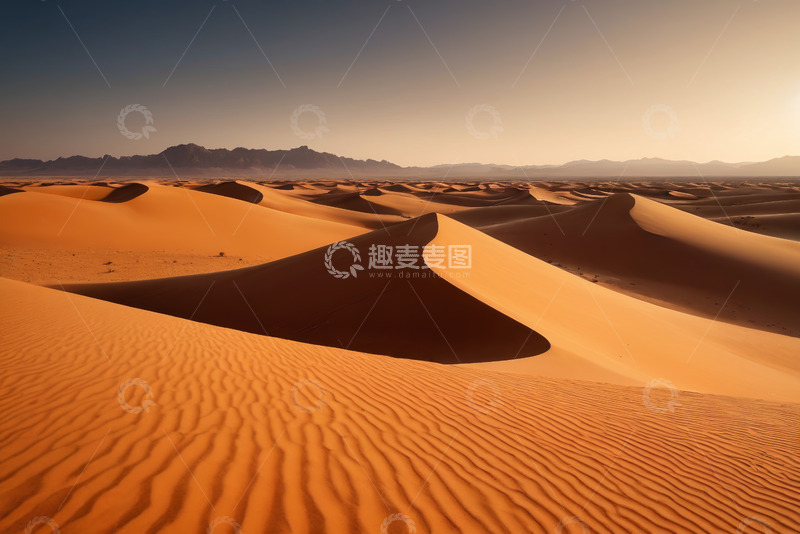 高清大图下载【趣麦麦图】沙漠沙丘自然风光景象