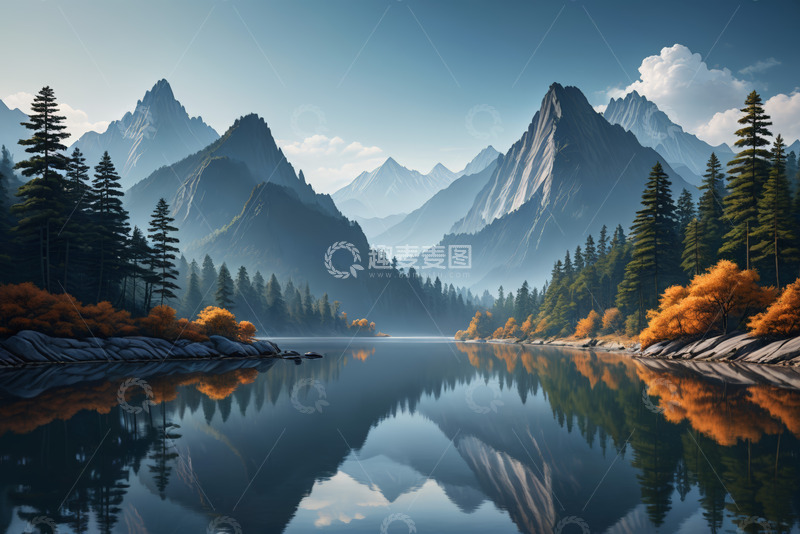 高清大图下载【趣麦麦图】山水自然风光