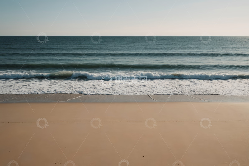 高清大图下载【趣麦麦图】海滩海浪自然景观