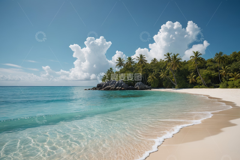 高清大图下载【趣麦麦图】热带海滩海洋风光
