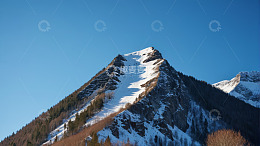 雪山自然风光