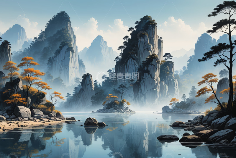 高清大图下载【趣麦麦图】山水风景自然景观