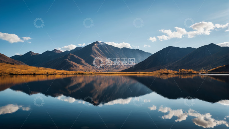 高清大图下载【趣麦麦图】山水相映的自然风光