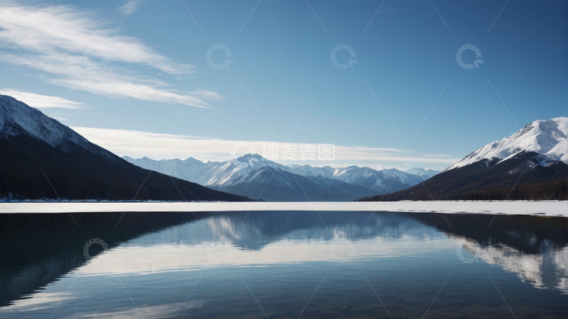 高清大图下载【趣麦麦图】山水相映的自然风光