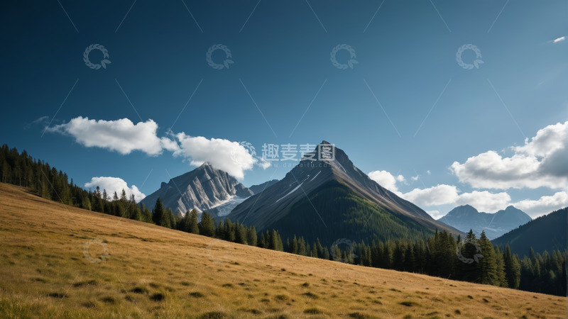 高清大图下载【趣麦麦图】开阔山地自然风光