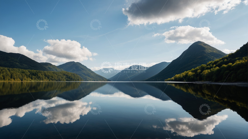 高清大图下载【趣麦麦图】山水湖泊自然风光