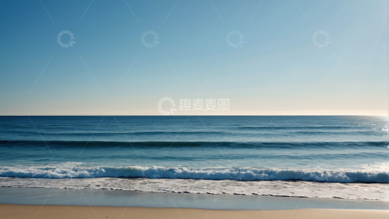 高清大图下载【趣麦麦图】海滩海洋风景