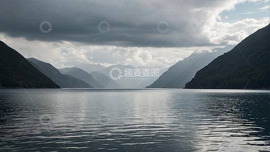 山水湖泊自然风光