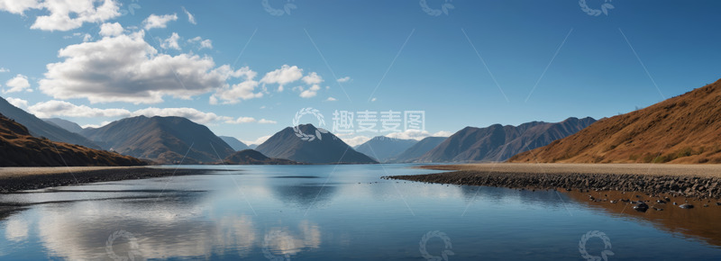 高清大图下载【趣麦麦图】湖光山色自然风光