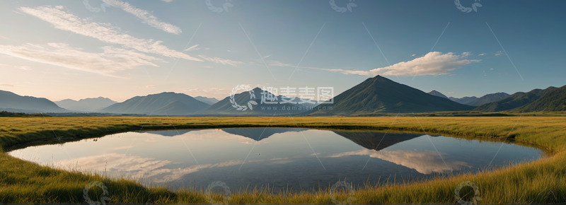高清大图下载【趣麦麦图】户外草原山水自然风光
