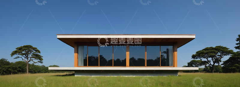 高清大图下载【趣麦麦图】户外现代简约风格独立住宅