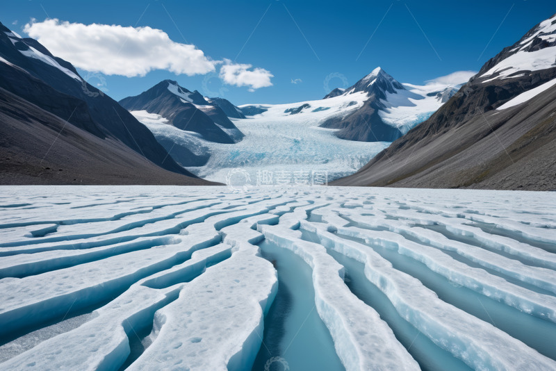 高清大图下载【趣麦麦图】冰川雪山自然景观