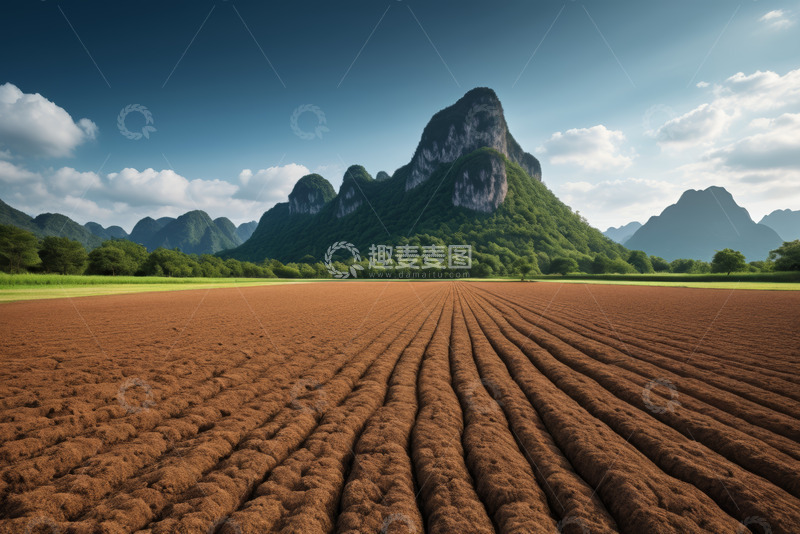 高清大图下载【趣麦麦图】田野山丘自然风光
