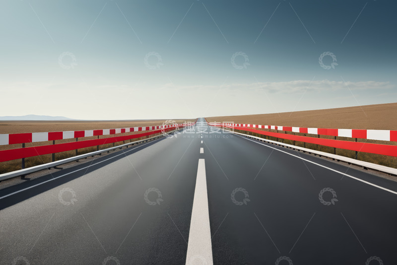 高清大图下载【趣麦麦图】空旷高速公路远景