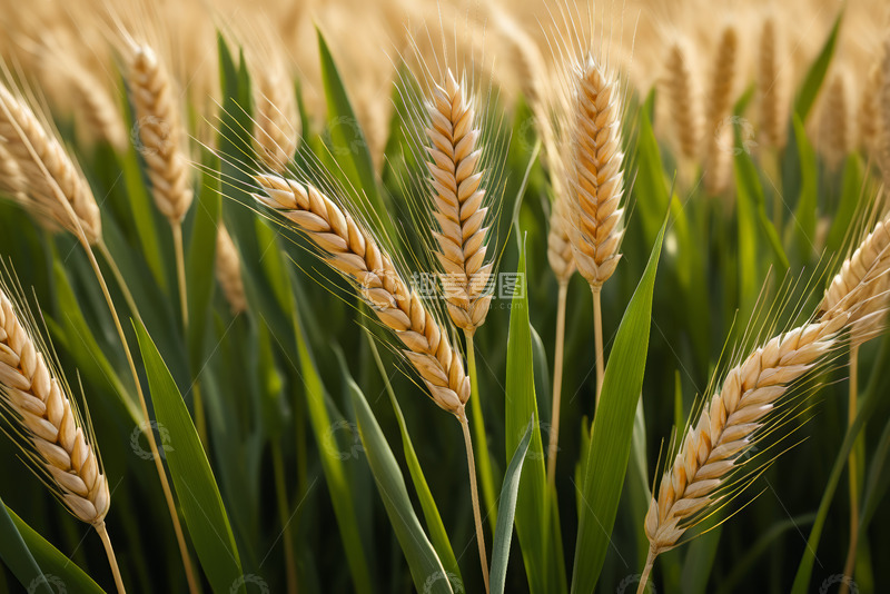 高清大图下载【趣麦麦图】成熟饱满的小麦特写