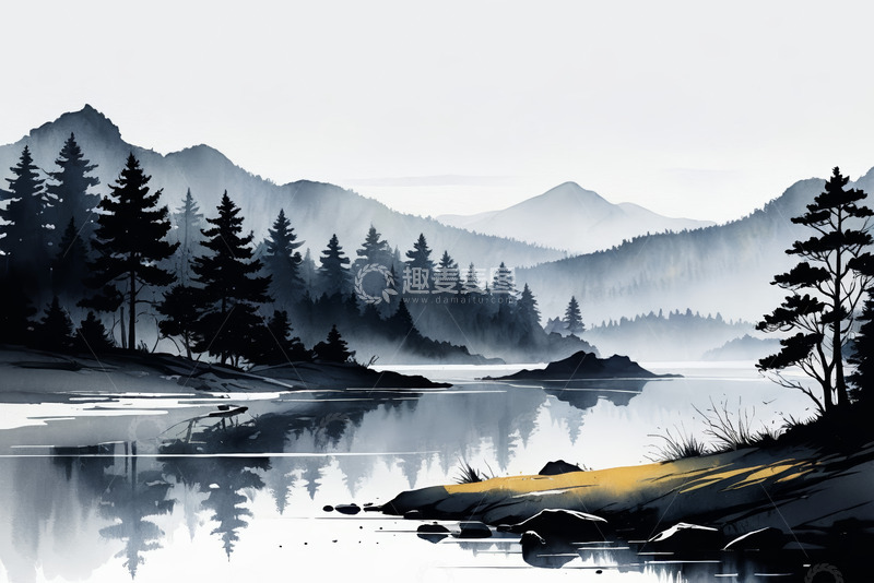 高清大图下载【趣麦麦图】山水森林自然风光