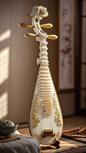 古典琵琶精致装饰工艺品