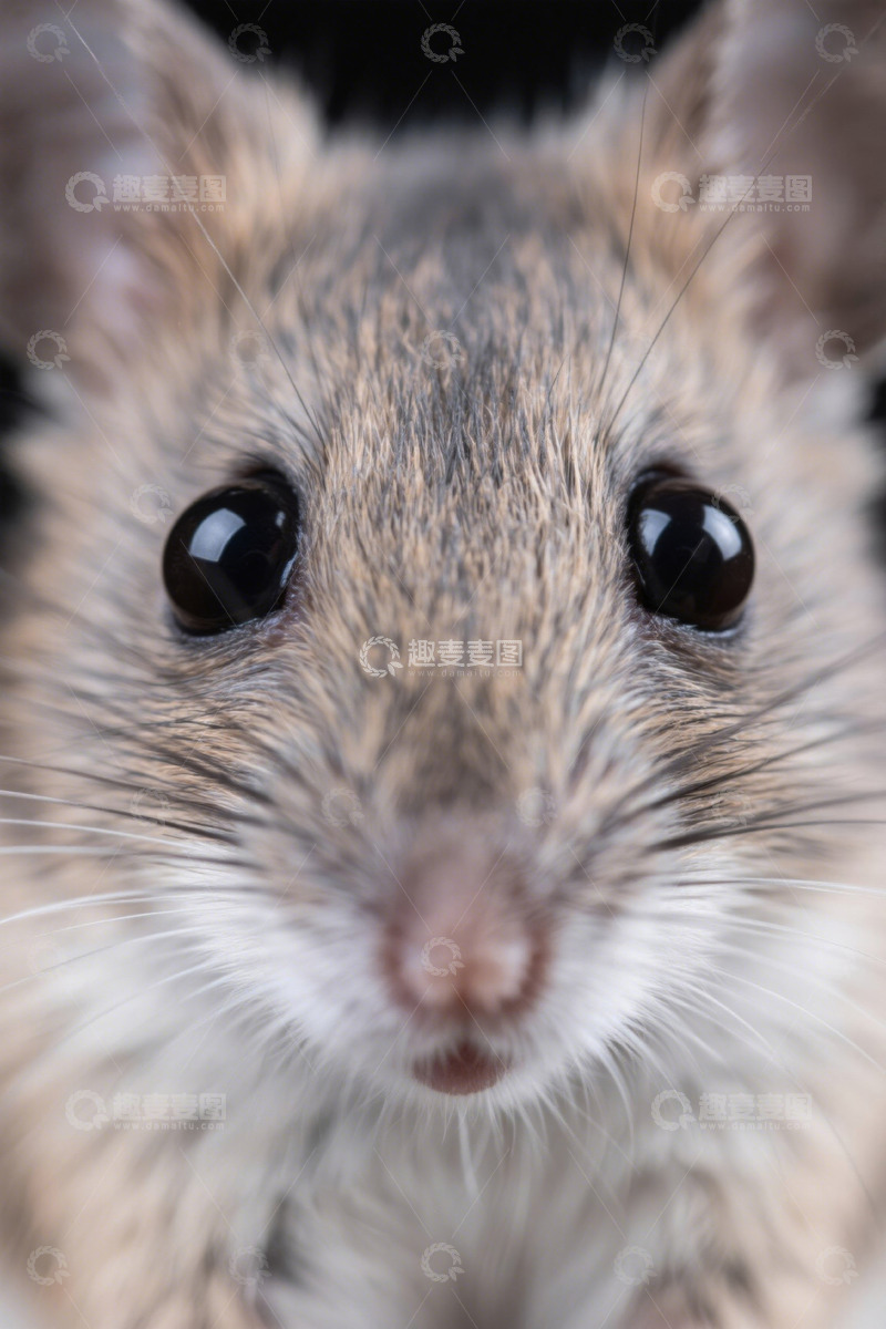 高清大图下载【趣麦麦图】老鼠微距特写