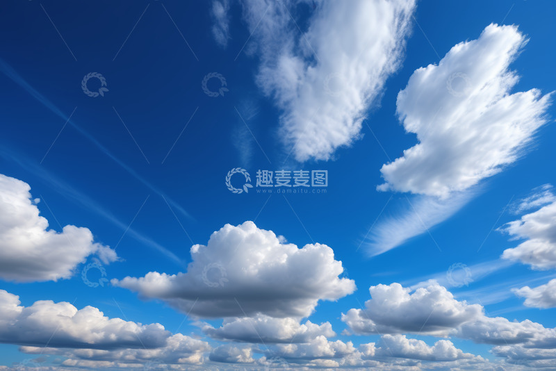 高清大图下载【趣麦麦图】蓝天白云自然风景