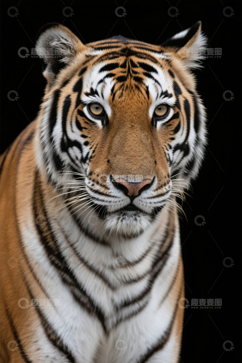 高清大图下载【趣麦麦图】老虎特写素材