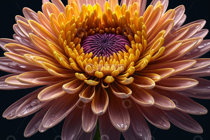 高清大图下载【趣麦麦图】大丽花特写花卉素材