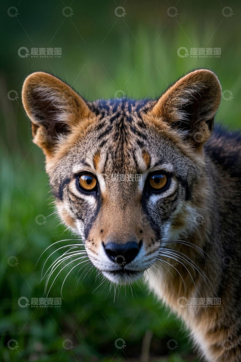 高清大图下载【趣麦麦图】野生猫科动物特写