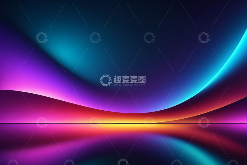 高清大图下载【趣麦麦图】渐变色彩抽象背景