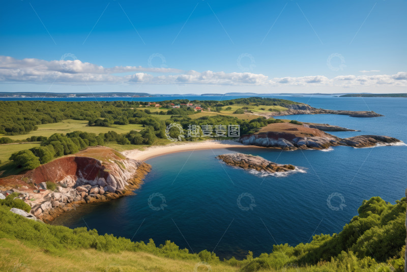 高清大图下载【趣麦麦图】海岸自然风光全景