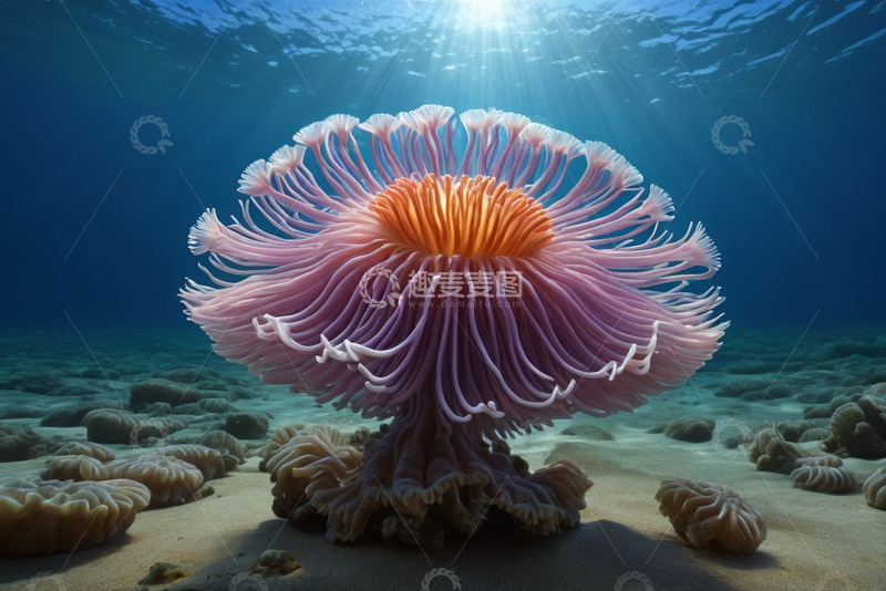 高清大图下载【趣麦麦图】海洋水下的珊瑚特写