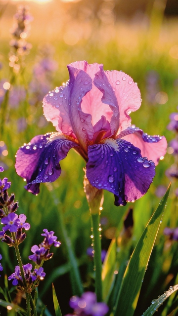多巴胺田野花朵