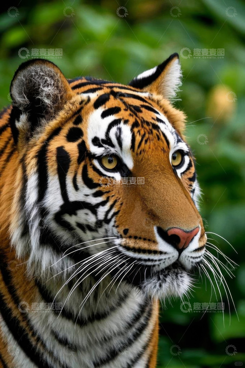 高清大图下载【趣麦麦图】老虎特写近景