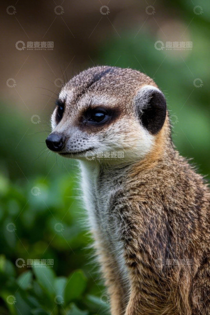 高清大图下载【趣麦麦图】猫鼬特写素材