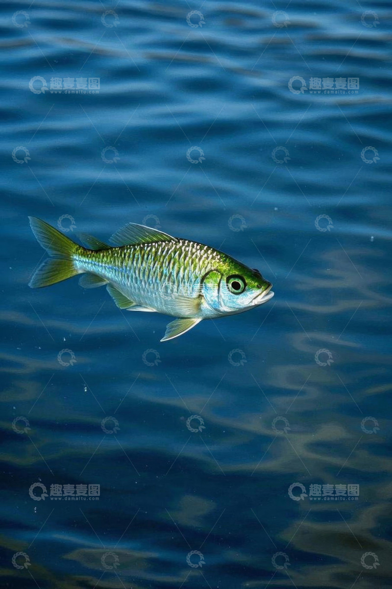 高清大图下载【趣麦麦图】水中游动的鱼特写