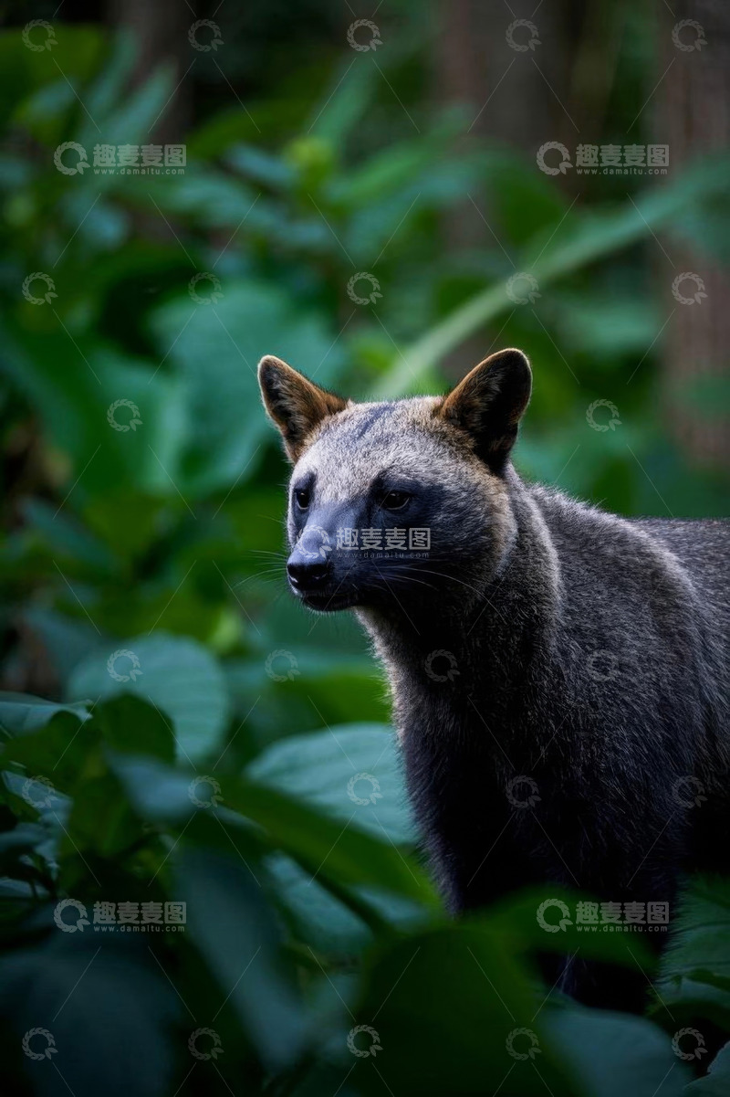 高清大图下载【趣麦麦图】森林中的野生动物特写