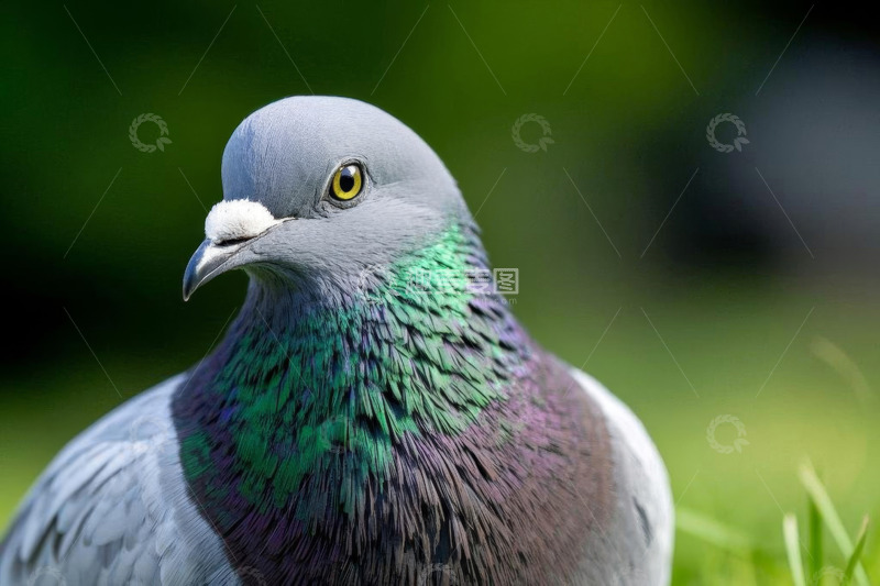 高清大图下载【趣麦麦图】灰鸽子特写