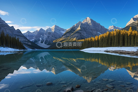山水相映的自然风光