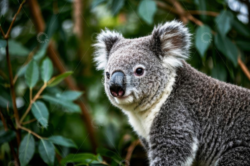 高清大图下载【趣麦麦图】可爱考拉特写