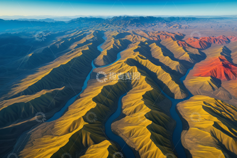 高清大图下载【趣麦麦图】航拍山川河流自然风光