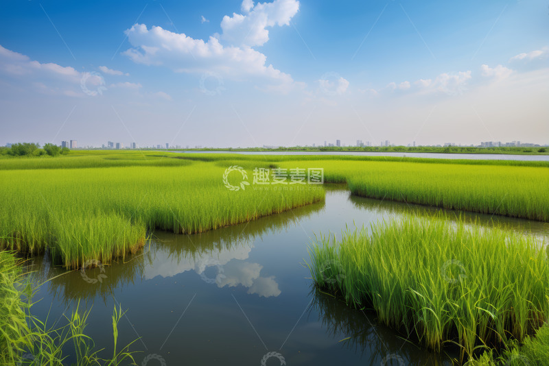 高清大图下载【趣麦麦图】户外湿地自然风光