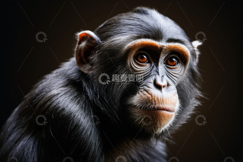 高清大图下载【趣麦麦图】猴子特写