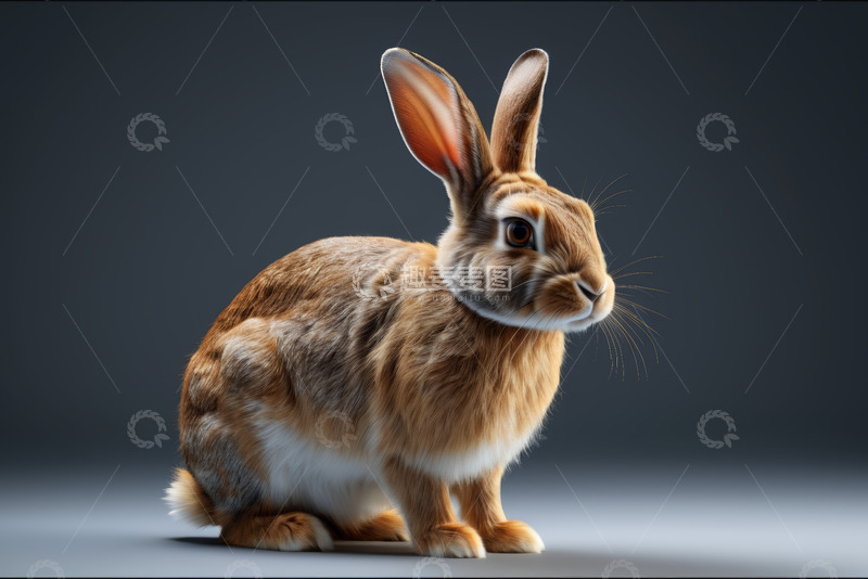 高清大图下载【趣麦麦图】可爱兔子特写