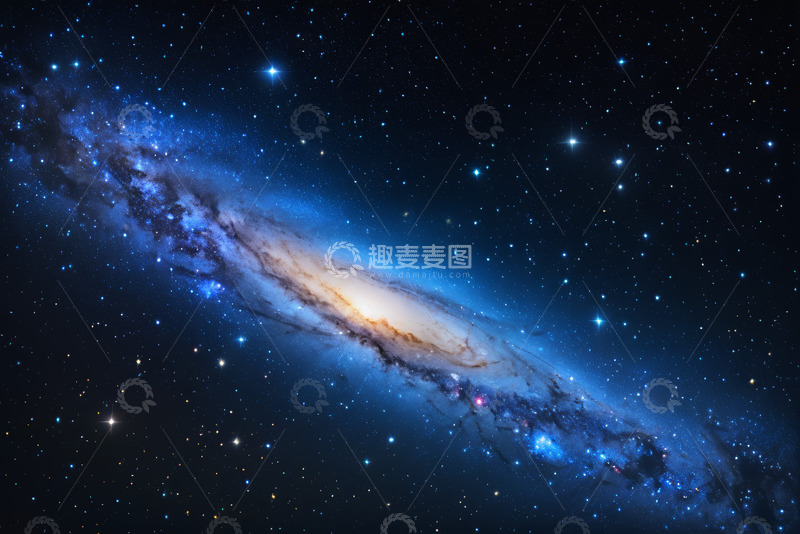 高清大图下载【趣麦麦图】宇宙星系星空景象